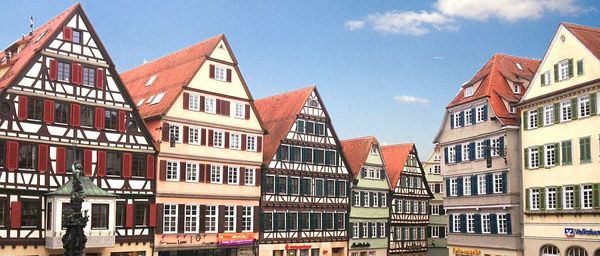 Fachwerkhaus in der Altstadt, Tübingen