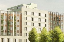 Illustration: Senioren-Zentrum „Am Inselpark“, Hamburg