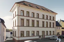 Illustration: Altes Schulhaus, Kindenheim (Pfalz)