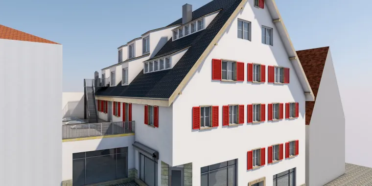 Altstadt-Ensemble in Horb am Neckar