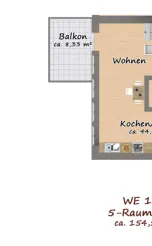 Ehemalige Kammerbühne, Cottbus - Wohnung 6