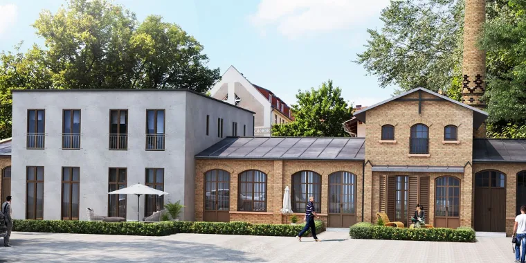 Historische Wäscherei in Potsdam