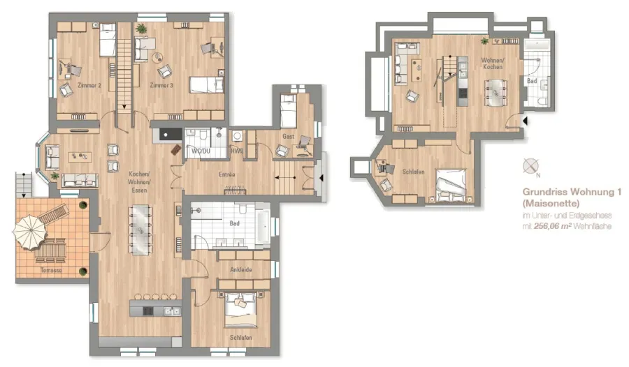 Villa in Sachsenhausen - WE 01