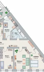 Gründerzeithaus im Stadtzentrum, Halle - 2