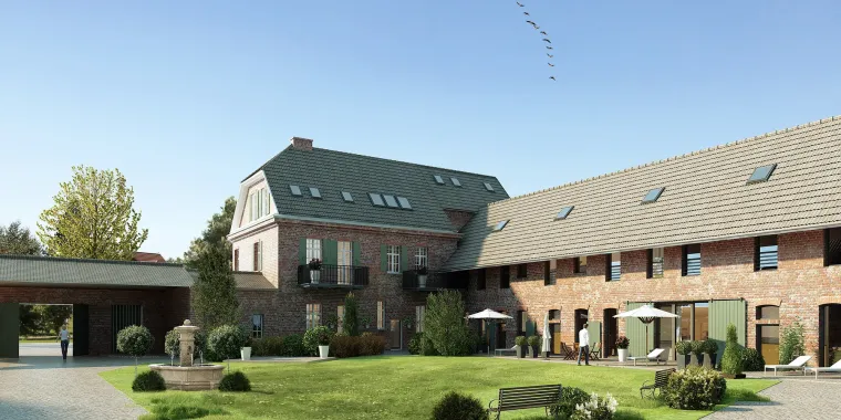 Offermanns Hof in Bedburg: letzte Wohnung im Herrenhaus