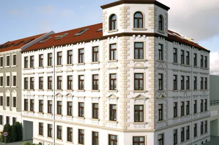 Illustration: Riesaer Strasse, Leipzig