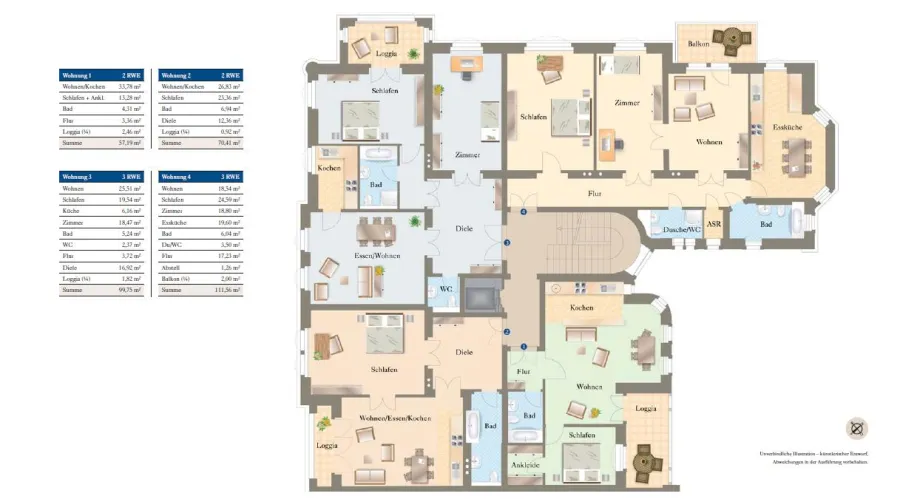 Villa Juventa - WE Wohnung 2