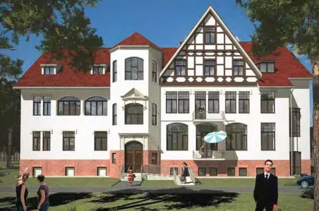 Illustration: Villa Sachs, Oranienburg