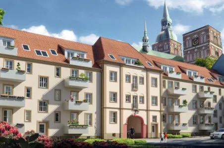 Illustration: Historische Altstadt, Stralsund