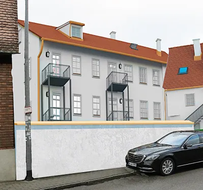 Denkmal-Mehrfamilienhaus im Stadtzentrum, Roth