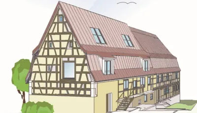 Historisches Fachwerkhaus bei Stuttgart