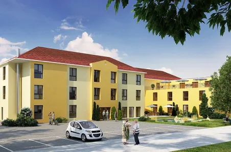 Illustration: Seniorenpflegeheim Harxheim, Mainz
