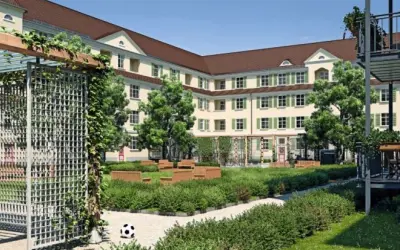 Neue Hofgärten in Ludwigshafen