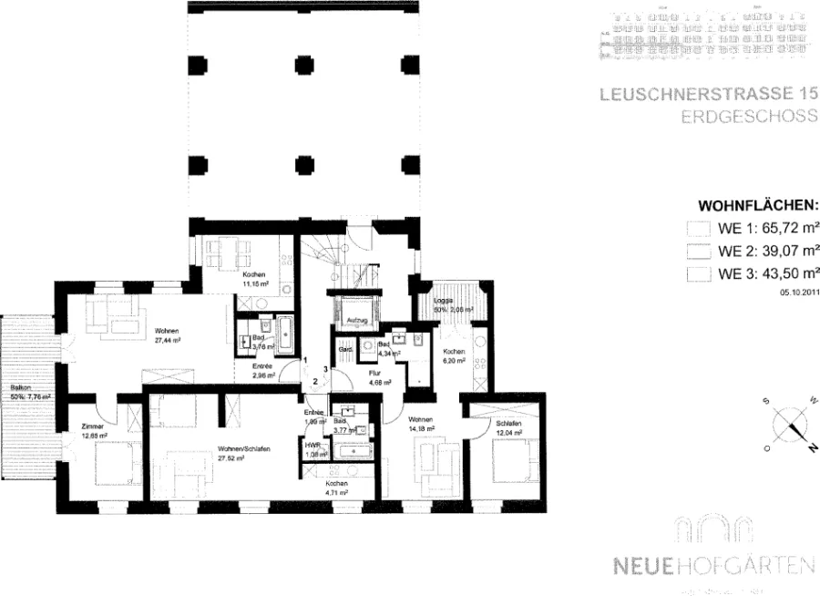 Neue Hofgärten - WE 3