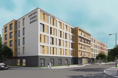 Illustration: Seniorendomizil Bernau, Berlin