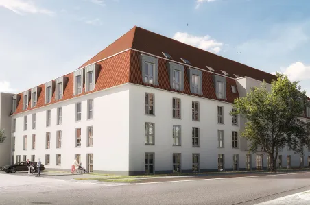 Illustration: Seniorenhaus am Stadtpark, Aschersleben