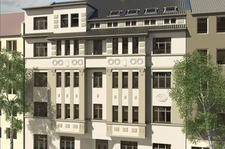 Illustration: Georg-Schumann-Straße 7, Leipzig