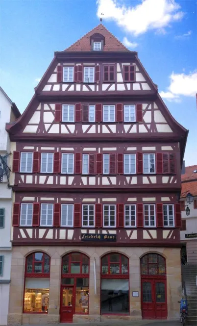 Fachwerkhaus in der Altstadt, Tübingen