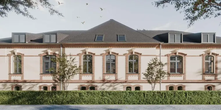 Wohnen am Park: Denkmal-Kasino in Neumünster als Kapitalanlage