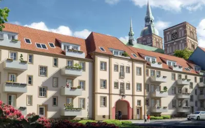 Historische Altstadt in Stralsund