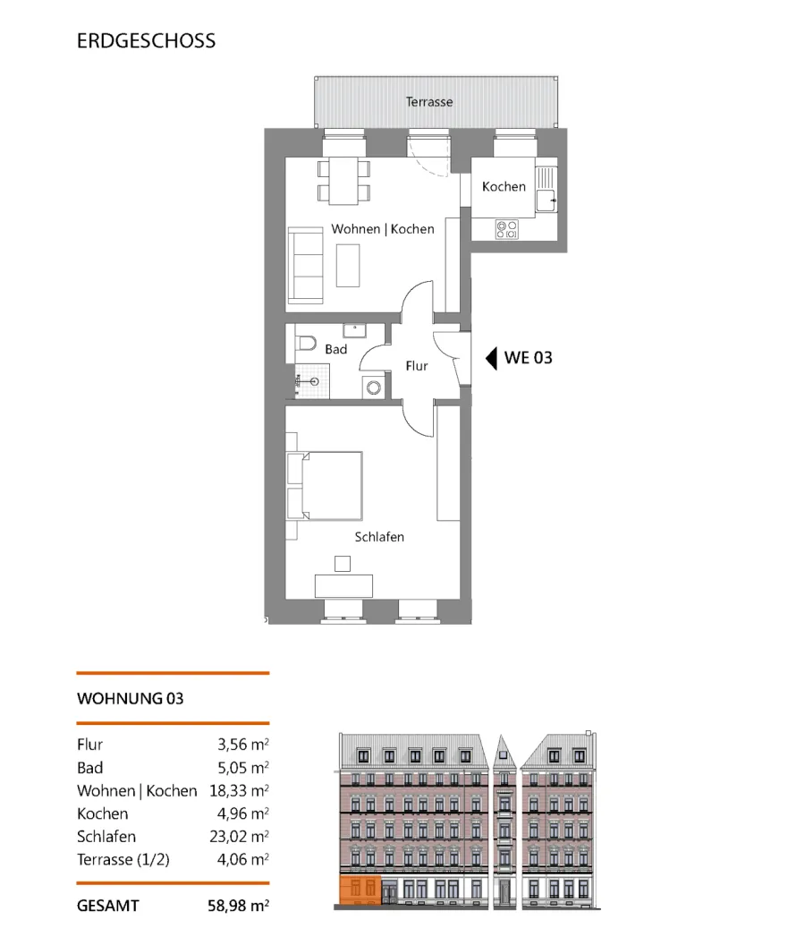 Klasingstraße - WE 3