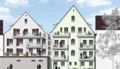 Altstadtwohnungen am Marienplatz in Schongau