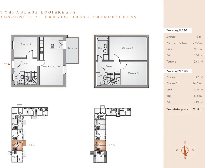 Logierhaus Hoppegarten - WE 21