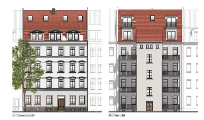 Jugendstilhaus in der Neustadt, Leipzig