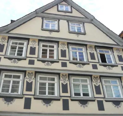 Fachwerkhaus in der Altstadt, Tübingen