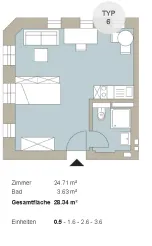 The Station Studentenapartments, Halle - 56