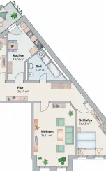Gründerzeithaus im Stadtzentrum, Halle - 11