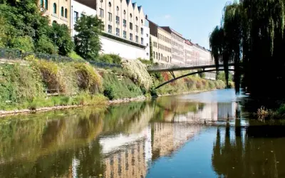 Wohnen am Kanal in Leipzig