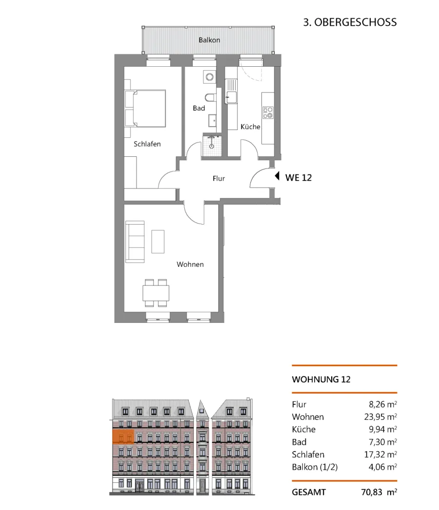 Klasingstraße - WE 12