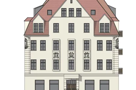 Illustration: Wintergarten-Palais, Leipzig