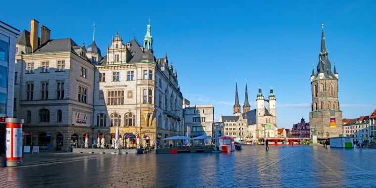 Gründerzeithaus im Stadtzentrum in Halle