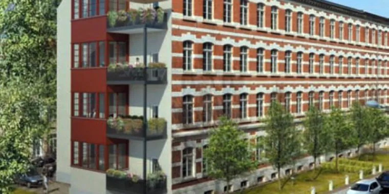 Alte Tapisserie in Leipzig