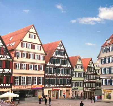 Fachwerkhaus in der Altstadt, Tübingen