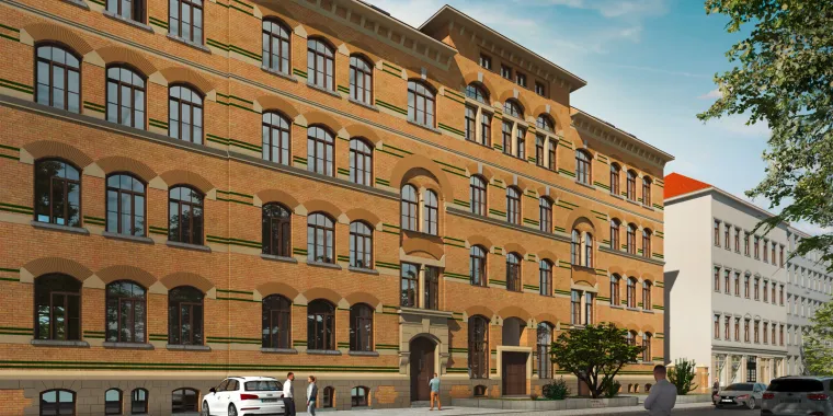 Alte Schule in Leipzig