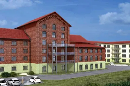 Illustration: Pflegeapartments Weserblick, Vlotho
