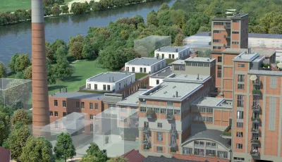 Lofts am Mainufer bei Frankfurt