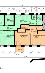 Denkmal-Mehrfamilienhaus im Stadtzentrum, Roth - 2