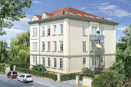 Illustration: Wohnen an der Parthenaue, Leipzig