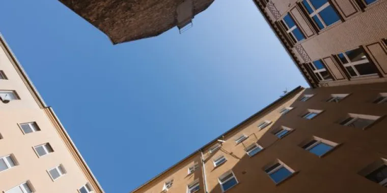 Zwei Höfe in Berlin