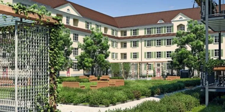 Neue Hofgärten in Ludwigshafen
