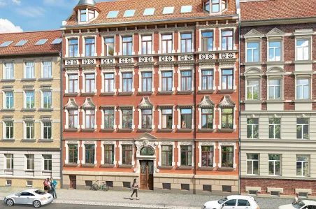 Illustration: Jugendstilhaus Sellerhausen, Leipzig