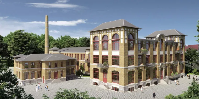 Alte Möbelfabrik in Pirna