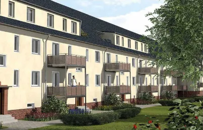 Denkmalgeschützte Mehrfamilienhäuser, Glauchau