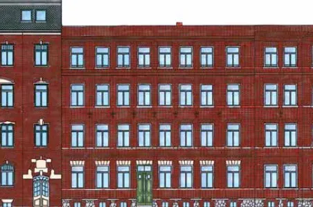 Illustration: Gartenhöfe, Leipzig