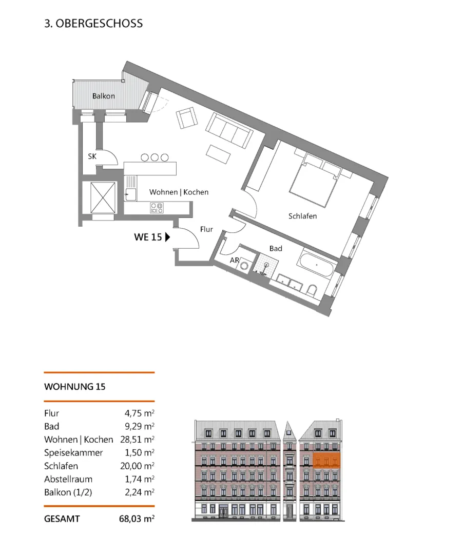 Klasingstraße - WE 15