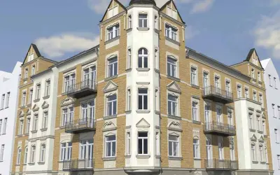Mehrfamilienhaus auf dem Kaßberg in Chemnitz